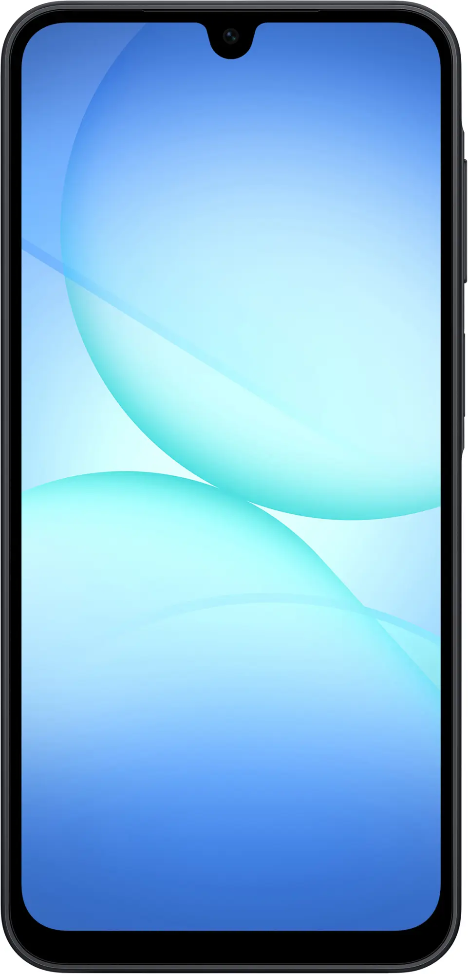 Samsung Galaxy A17 5G etunäkymä Infinity-näytöllä