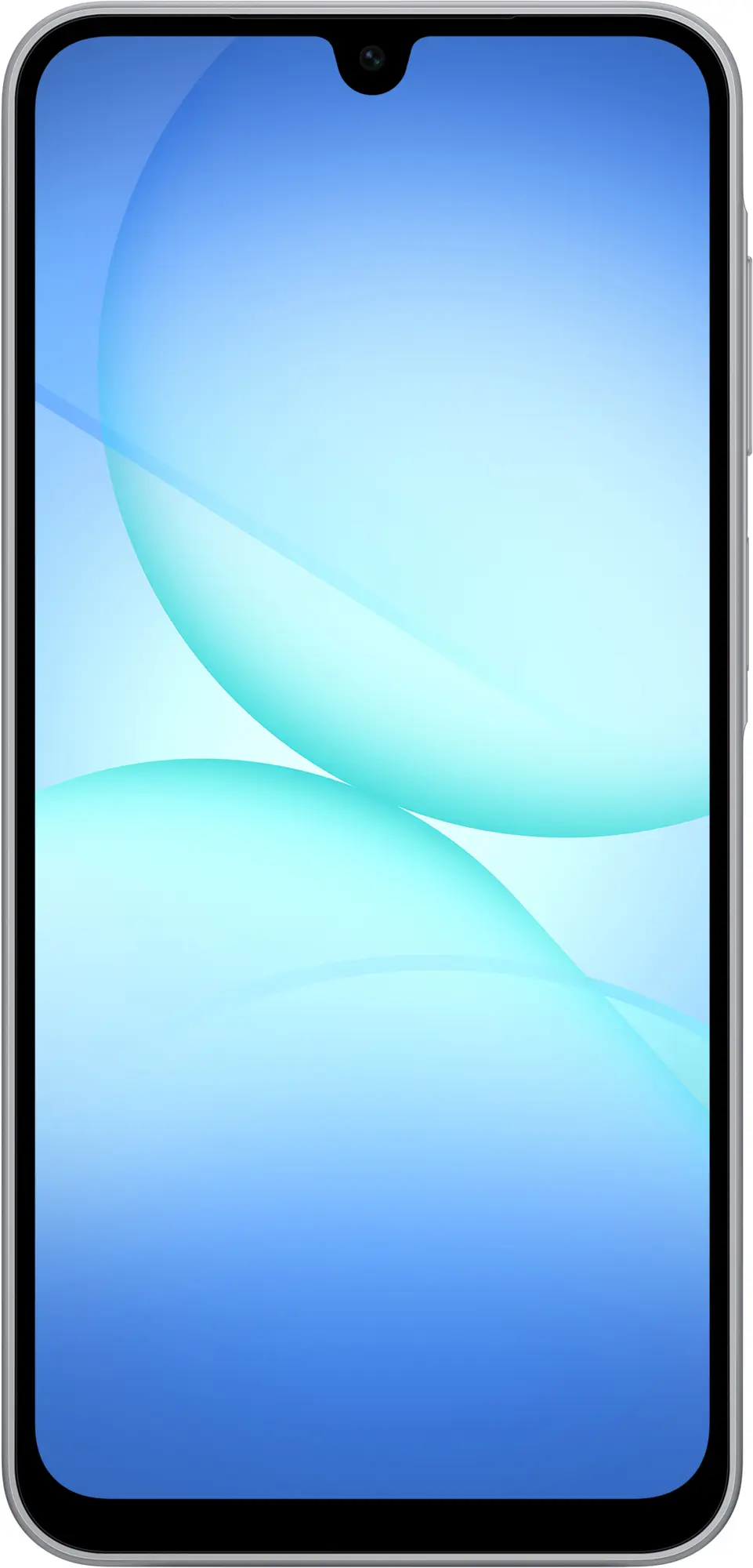 Samsung Galaxy A17 5G etunäkymä infinity-näytöllä