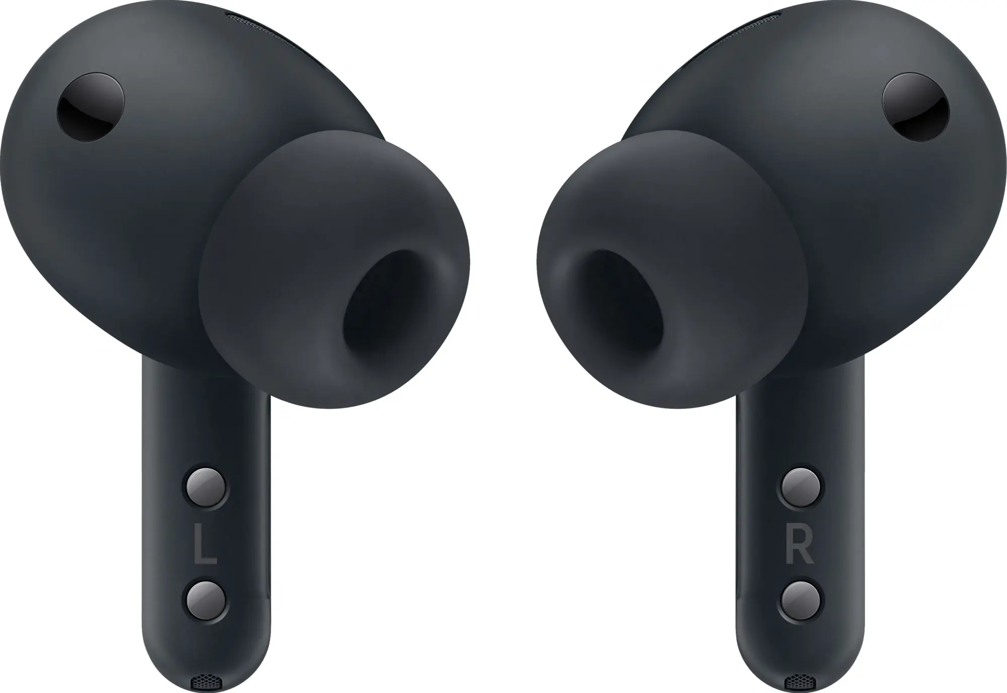 Galaxy Buds4 Pro akunkesto ja latauskotelossa
