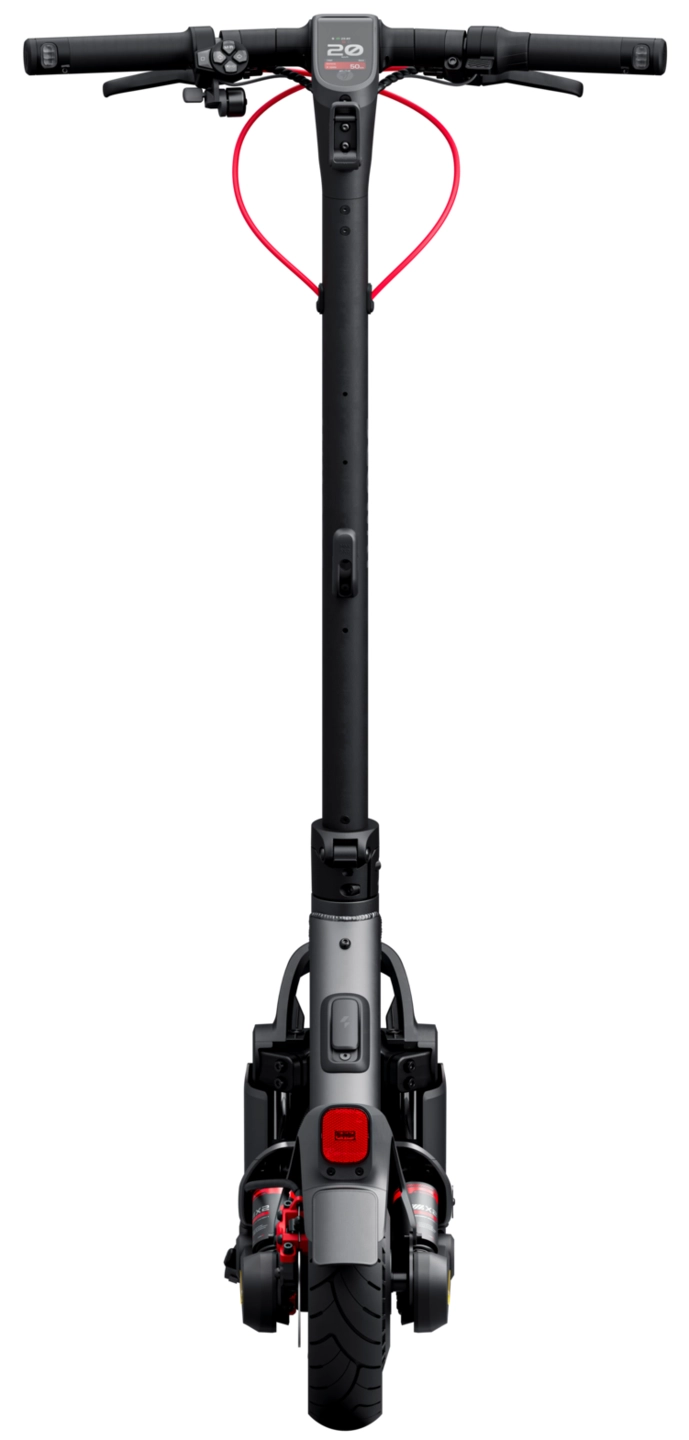Segway Ninebot Max G3 D bakifrån med bromsljus