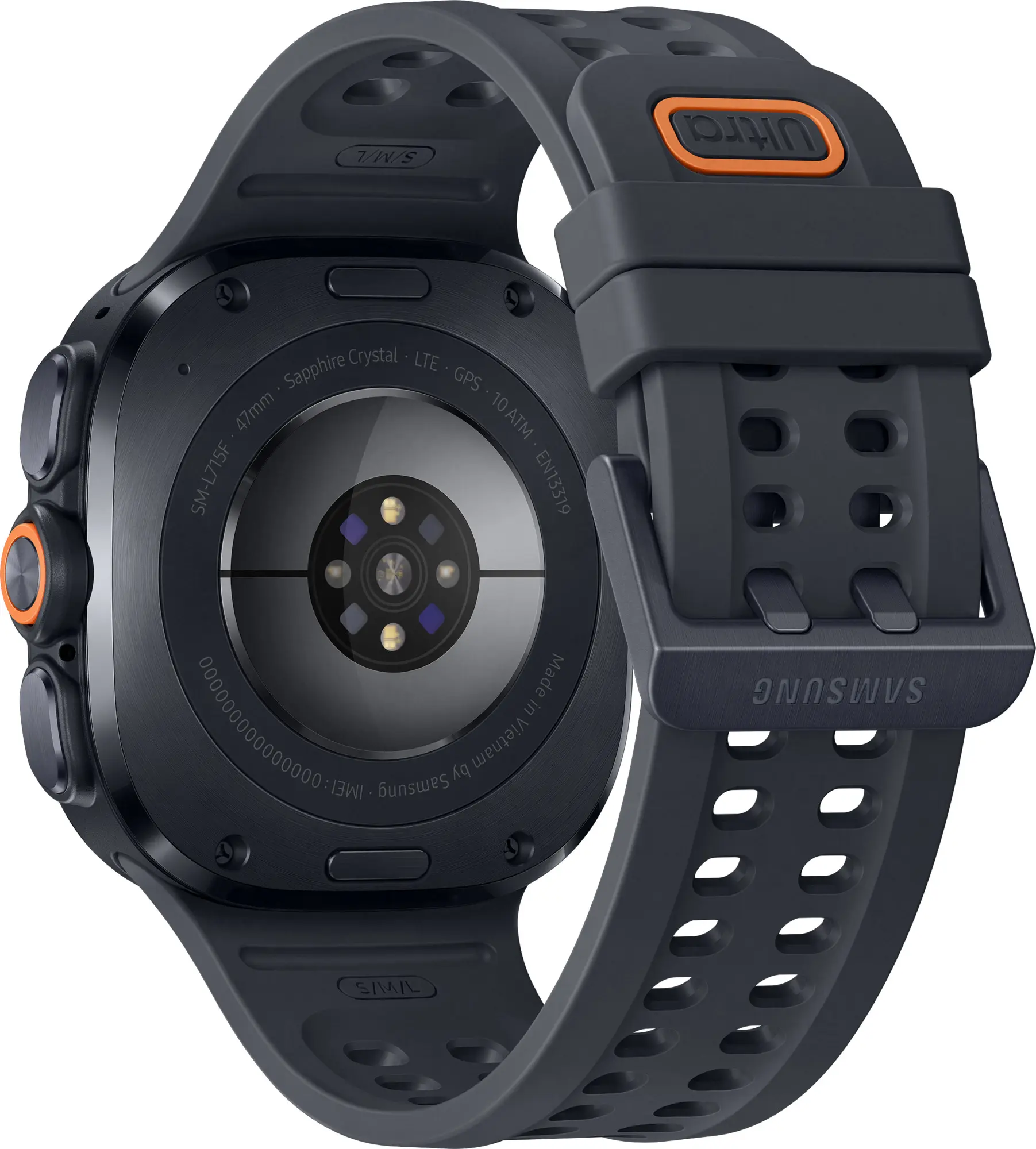Samsung Galaxy Watch Ultra 2 47mm LTE - Svart (Titanium Black)