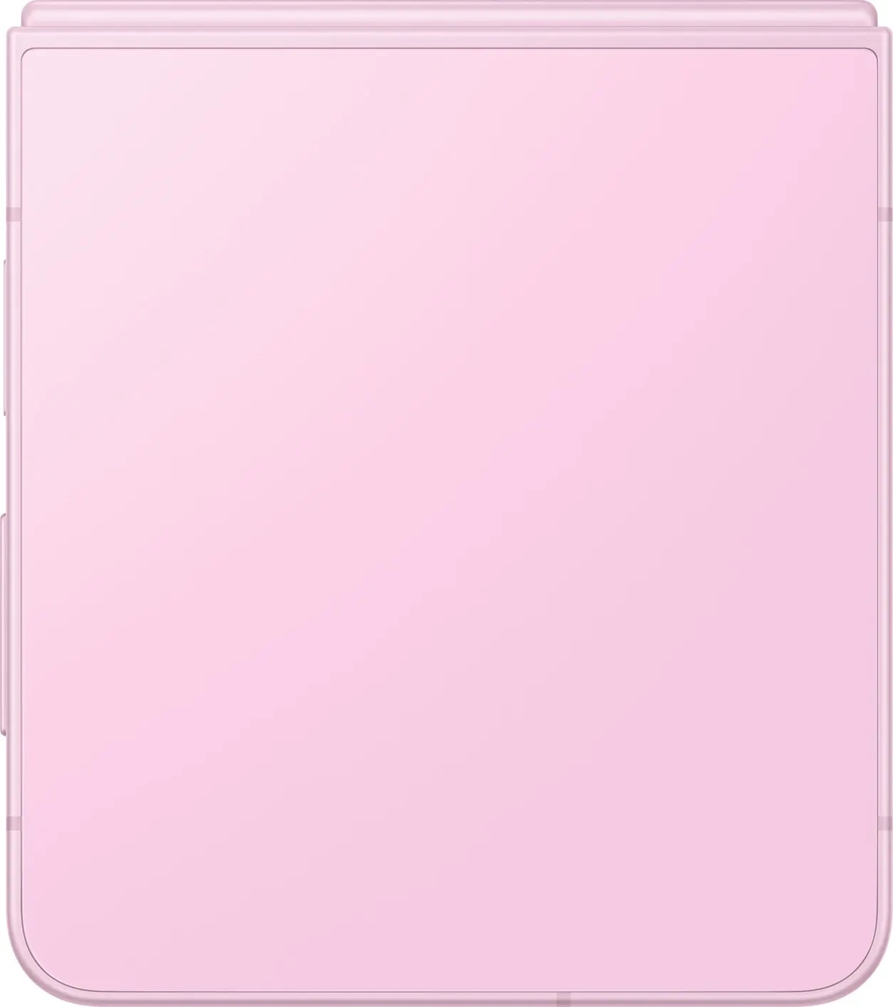 Galaxy Z Flip8 Pink half-folded as a stand