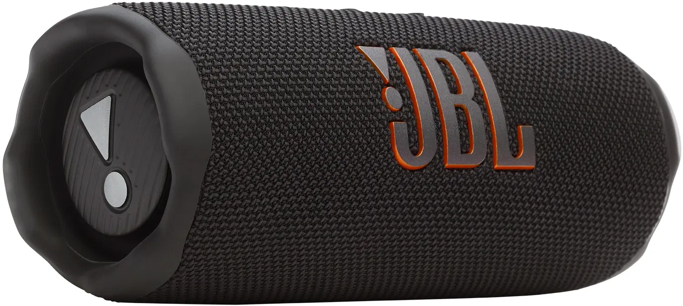 JBL Flip 7 black from the side