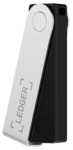 Ledger Nano X från sidan