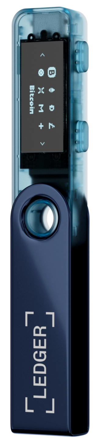 Ledger Nano S Plus från sidan