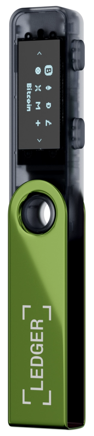 Ledger Nano S Plus från sidan