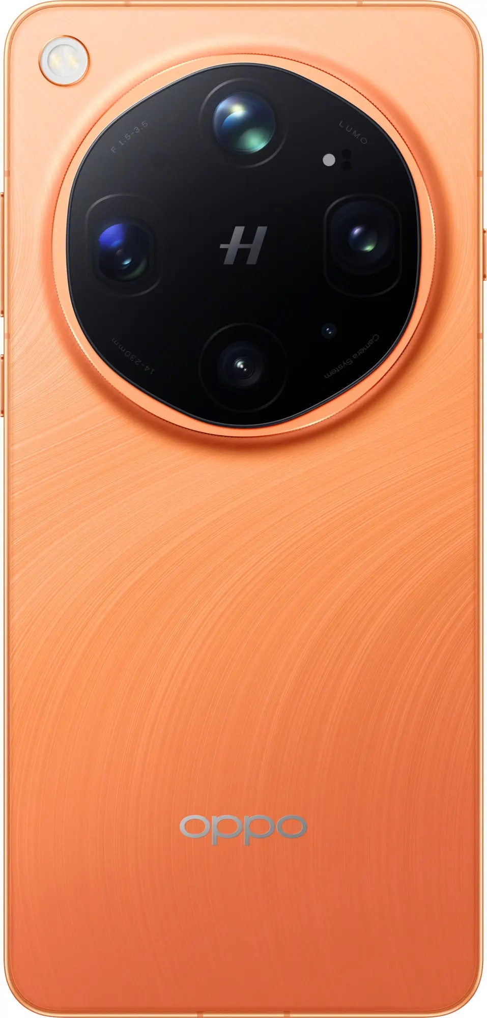 Find X9 Ultra Canyon Orange display