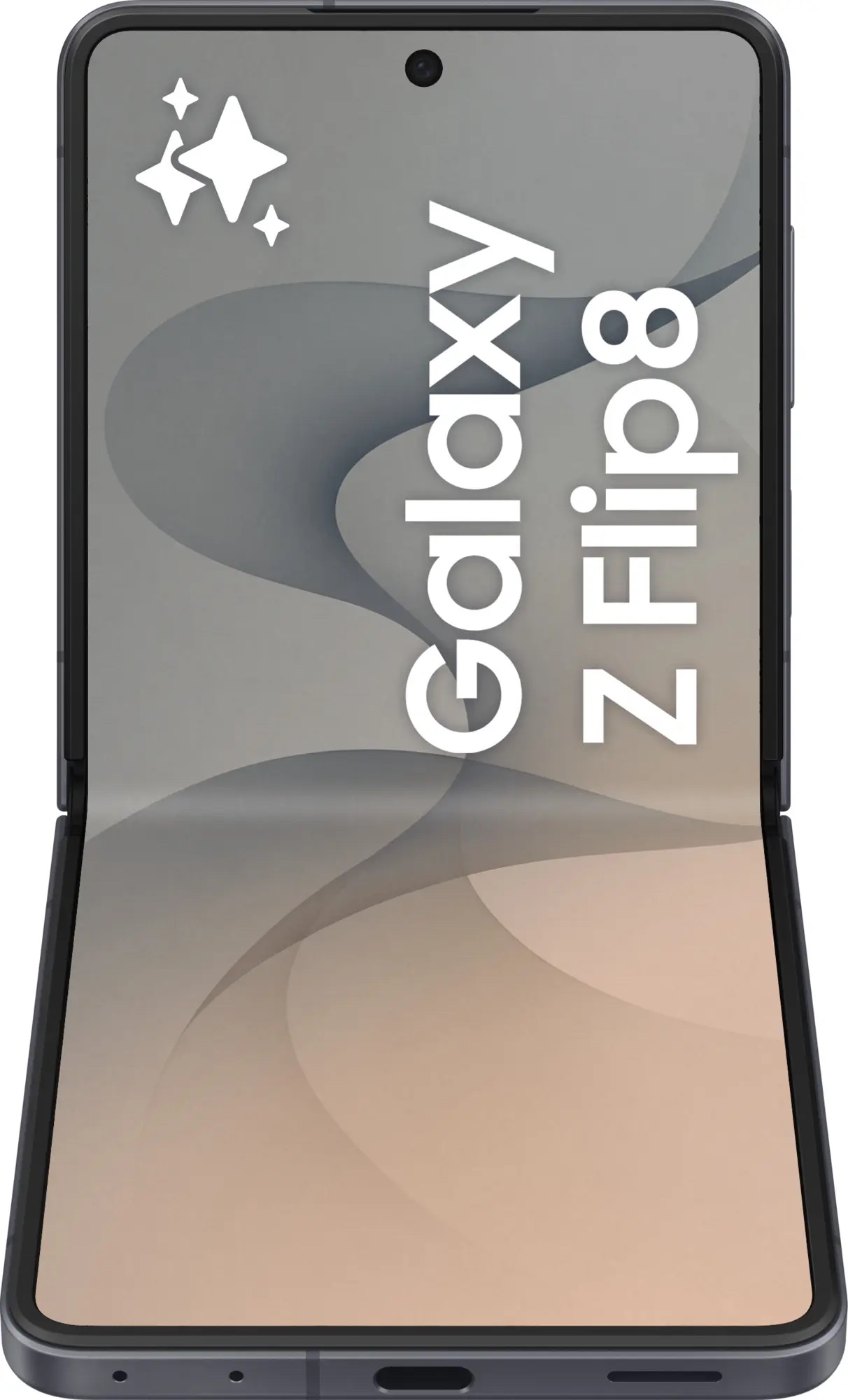 Galaxy Z Flip8 Grafit yderskærm